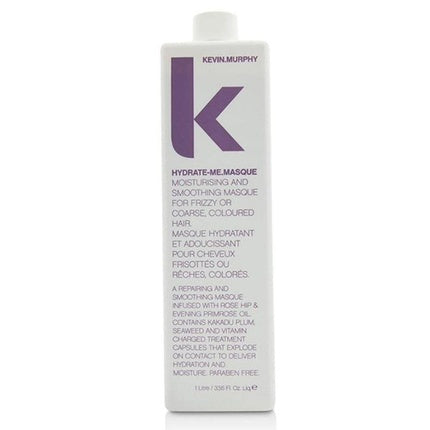 Kevin Murphy HYDRATE-ME.MASQUE, 1000ml Deep Hydrating Hair Treatment for Dry Hair