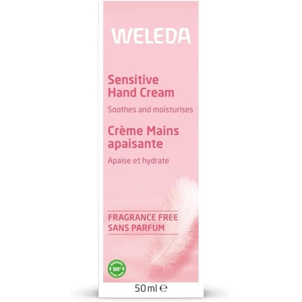 Weleda Soothing Hand Cream Fragrance-Free (N) | Gentle Moisturizing Hand Cream for Sensitive Dry Hands