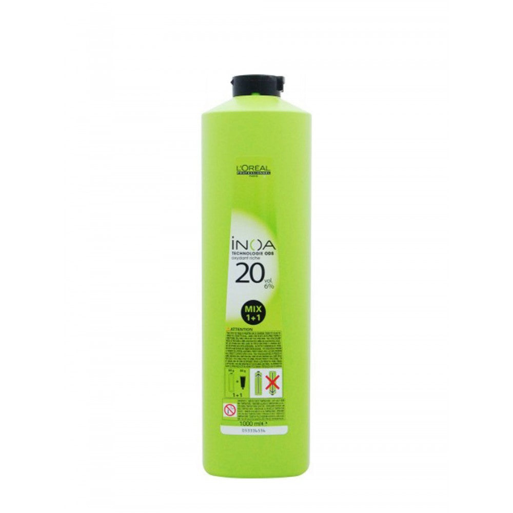 L'Oreal  Professionnel Paris - Inoa Oxydant Riche 20 Vol 6% Developer - (1000ml) - Indicrest