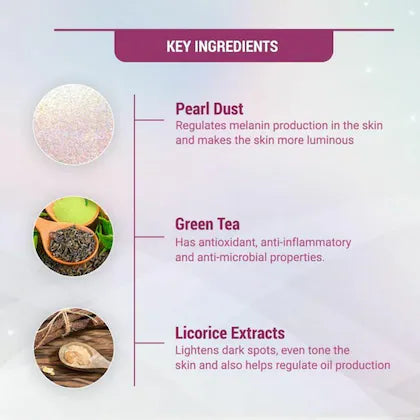 Lotus Herbals Radiant Pearl Cellular Lightening Single Facial Kit - Indicrest Buy at Indicrest Image 3