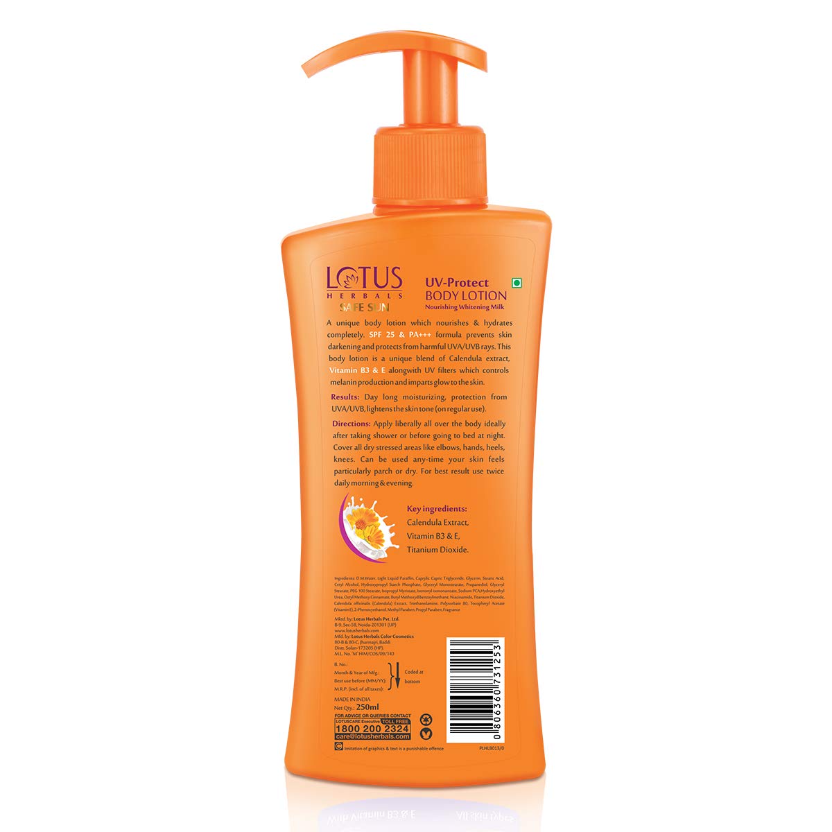 Lotus Herbals UV Protect Body Lotion - Indicrest Buy at Indicrest Image 2