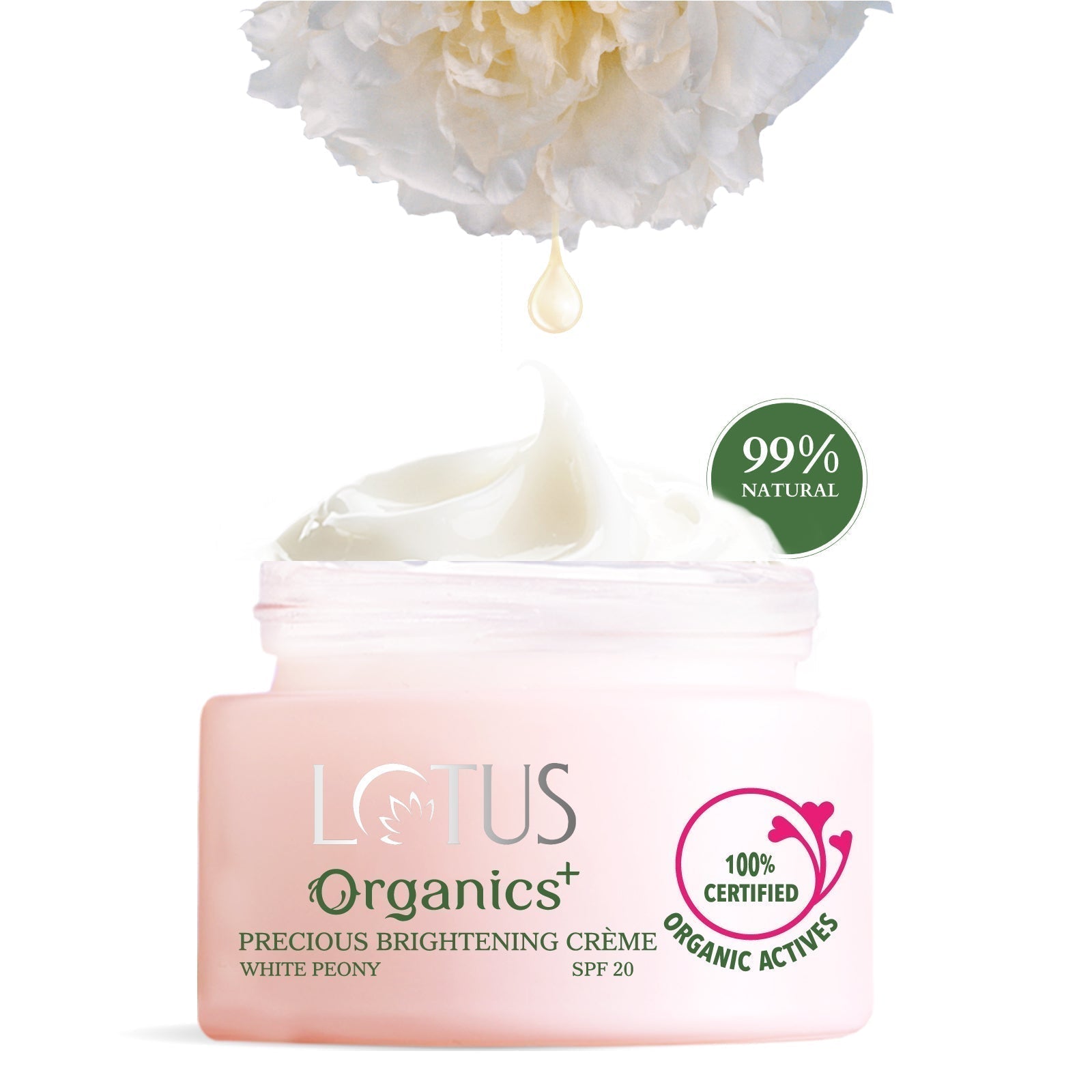 LOTUS ORG Precious Brightening Creme 30g SPF20 - Indicrest Buy at Indicrest Image 2