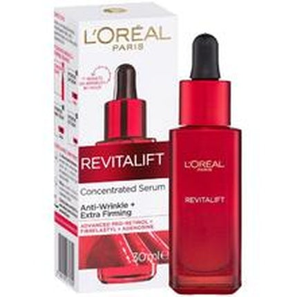 L'Oréal Paris Revitalift Hydrating Smoothing Serum, 30ml – Hyaluronic Acid Face Serum for Smoother, Hydrated Skin