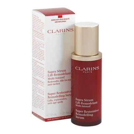 Clarins Super Restorative Remodelling Serum, 30ml Anti-Ageing Face Serum for Mature Skin