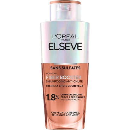 L'Oreal Paris Elseve Fiber Booster Anti-Hair Loss Shampoo, 200ml | Strengthening Shampoo for Fragile Hair