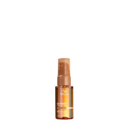 Wella Professionals Ultimate Smooth Miracle Oil Serum, 30ml | Lightweight Hair Oil Serum for Smoothness & Shine