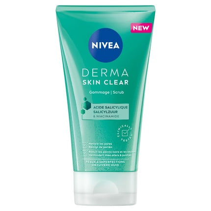 Nivea Derma Activate Scrub Exfoliating Skin Care Face Scrub