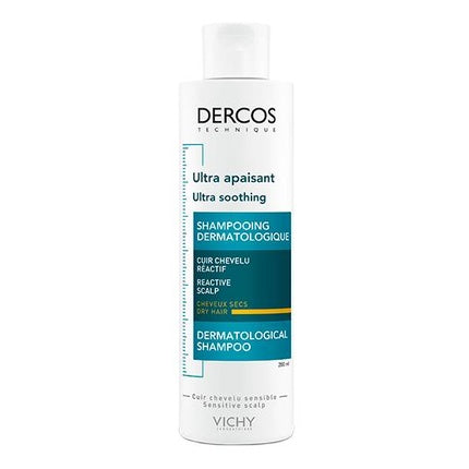 Vichy Dercos Ultra Soothing Shampoo for Dry Hair, 200ml
