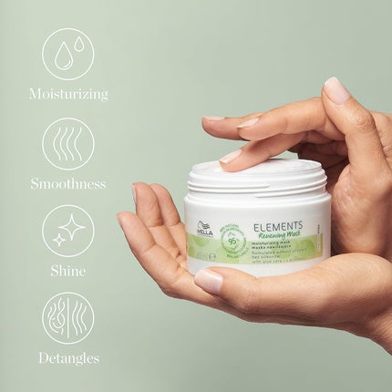 Wella Professionals Elements Renewing Mask with Aloe Strengthening Hair Mask, 150ml