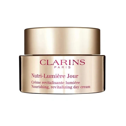 Clarins Nutri-Lumière Nourishing Revitalizing Day Cream, 50ml Daily Face Moisturizer for Mature Skin