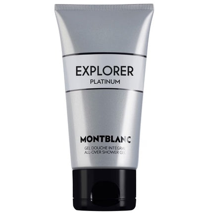Montblanc Explorer Platinum Shower Gel, 150ml Refreshing Hair & Body Cleanser
