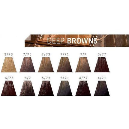 Wella Professionals Color Touch Deep Browns 10/73 Very Light Golden Brown Demi-Permanent Hair Color, 60ml