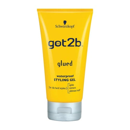 Got2b Glued Waterproof Styling Gel Strong Hold Hair Gel – Long-Lasting Hair Styling Gel