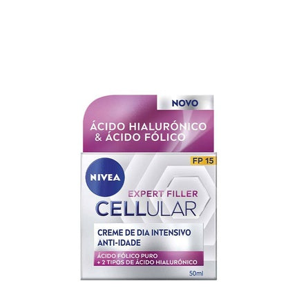 Nivea Cellular Expert Filler Intensive Day Cream SPF15, 50ml Anti-Ageing Moisturiser with SPF 15