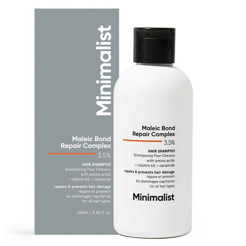 Minimalist Maleic Bond Repair Complex Hair Shampoo, 250ml - Indicrest Buy at Indicrest