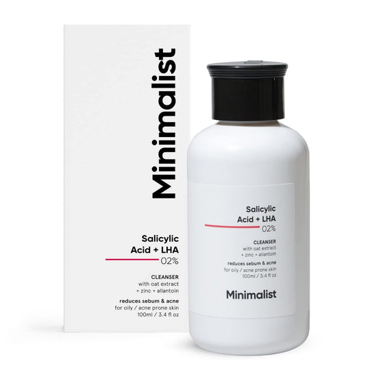 Minimalist Salicylic Acid + LHA 2% Face Cleanser - Indicrest Buy at Indicrest