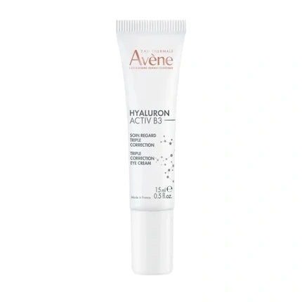 Avène Hyaluron Activ B3 Eye Triple Correction Cream, 15ml Anti-Ageing Eye Care for Fine Lines & Puffiness