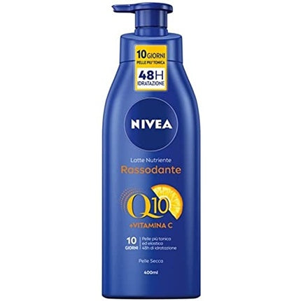 Nivea Q10 Firming Nourishing Body Milk for Dry Skin, 400ml Daily Moisturising Lotion