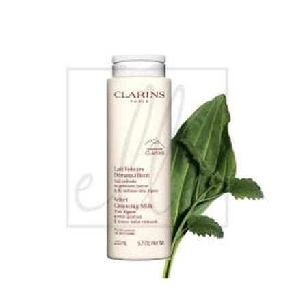 Clarins Cleansing Milk for All Skin Types, 200ml Gentle Face Cleanser & Makeup Remover