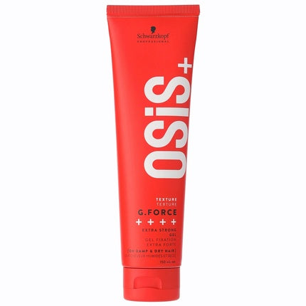 Schwarzkopf Professional OSiS+ G.Force Hair Styling Gel, 150ml | Strong Hold Styling Gel for Long-Lasting Hair Control