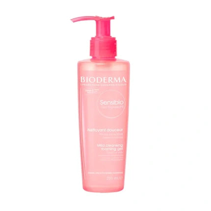 Bioderma Sensibio Foaming Gel, 200ml – Gentle Face Cleanser for Sensitive Skin
