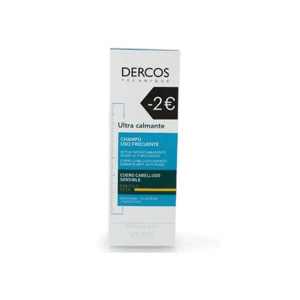 Vichy Dercos Ultra Soothing Shampoo for Dry Hair, 200ml