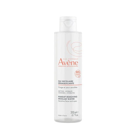 Avène Makeup Removing Micellar Water for Normal & Combination Sensitive Skin, 200ml – Gentle Facial Cleanser & Makeup Remover