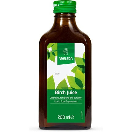 Weleda Birch Juice Cleansing Liquid Food Supplement No Added Sugar Vegan | Plant-Based Food Supplement