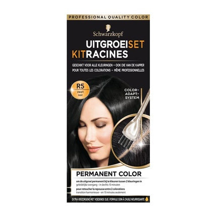 Schwarzkopf Growth Set Black Hair Care Kit for Stronger-Looking, Healthier Hair