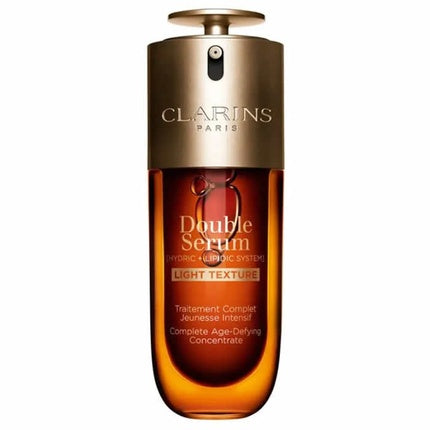 Clarins Double Serum Light Texture, 50ml – Lightweight Hydrating Anti-Ageing Face Serum