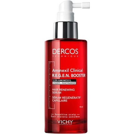 Vichy Dercos Aminexil Clinical R.E.G.E.N. Booster for Hair Loss, 90ml