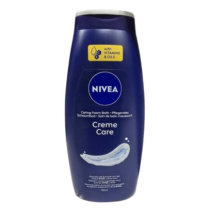 Nivea Cream Bath Cream Care, 750ml Nourishing Bath & Shower Cream