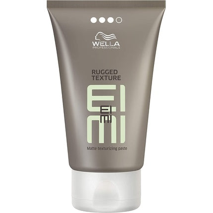 Wella Professionals EIMI Rugged Texture Matte Texturising Paste, 75ml | Strong Hold Matte Hair Styling Paste