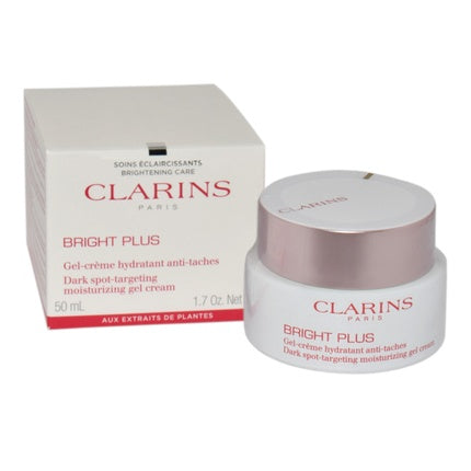 Clarins Bright Plus Dark Spot-Targeting Moisturizing Gel Cream, 50ml – Lightweight Hydrating Face Moisturizer for Brighter, Even-Looking Skin
