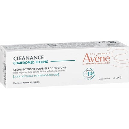 Avène Eau Thermale Cleanance Comedomed Peeling Intensive Cream, 40ml Acne-Prone Skin Treatment