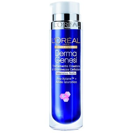 L'Oréal Paris Derma Genesis Anti-Ageing Night Cream, 50ml Hydrating Overnight Moisturiser