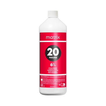 Matrix Cream Developer 6% 20 Volume Hair Color Developer, 1000ml