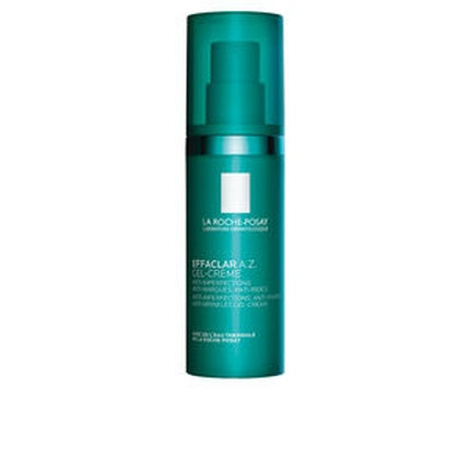 La Roche-Posay Effaclar A.Z. Gel Cream, 40ml Lightweight Moisturiser for Blemish-Prone Skin