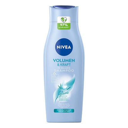 Nivea Volume & Strength pH Balance Shampoo with Bamboo Extract, 400ml