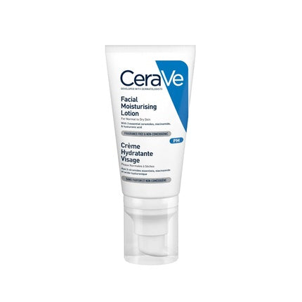 CeraVe Facial Moisturising Lotion, 52ml Daily Face Moisturiser with Ceramides & Hyaluronic Acid