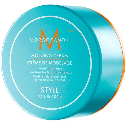 Moroccanoil Molding Cream, 100ml - Flexible Holding Hair Styling Cream for All Hair Types