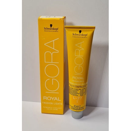 Schwarzkopf Igora Royale Fashion Lights Permanent Hair Colour, 60ml – High Lift Hair Coloration Cream for Highlights & Creative Colouring