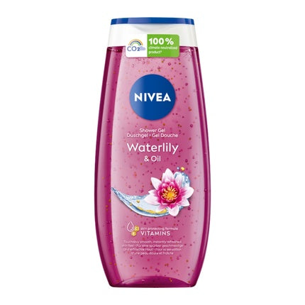 Nivea Care Shower Gel Waterlily & Oil, 250ml Nourishing Moisturizing Body Wash