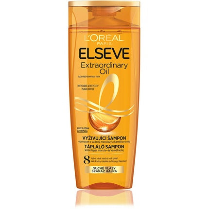 L'Oréal Paris Elseve Extraordinary Oil Nourishing Shampoo | Shampoo for Dry, Dull & Frizz-Prone Hair