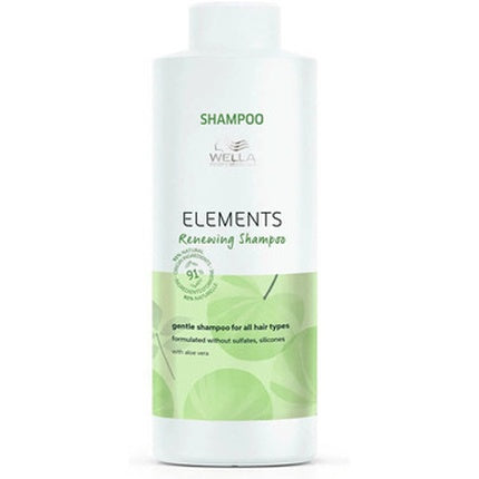 Wella Professionals Elements Gentle Renewing Shampoo, 100ml Moisturizing Shampoo for All Hair Types