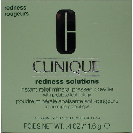 Clinique Redness Solutions Instant Relief Mineral Pressed Powder - Mineral Face Powder for Redness-Prone Skin