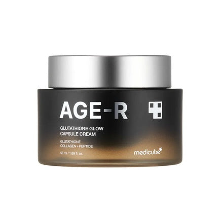Medicube AGE-R Glutathione Glow Capsule Cream, 50ml Brightening Face Moisturizer