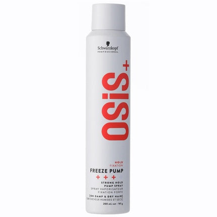 Schwarzkopf Professional OSiS+ Freeze Pump Strong Hold Hair Spray, 200ml
