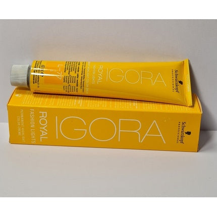 Schwarzkopf Igora Royale Fashion Lights Permanent Hair Colour, 60ml – High Lift Hair Coloration Cream for Highlights & Creative Colouring