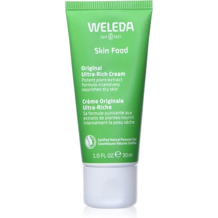 Weleda Skin Food Original Ultra-Rich Cream, 30ml Multi-Purpose Moisturiser for Dry Skin